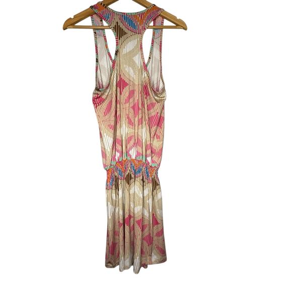 Tori Richard Honolulu Geometric Print Smocked Waist Poolside Dress
Size medium - Picture 2 of 5
